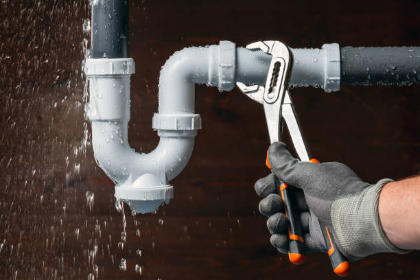 Professional Drain Cleaning technician working in Majestic, KY